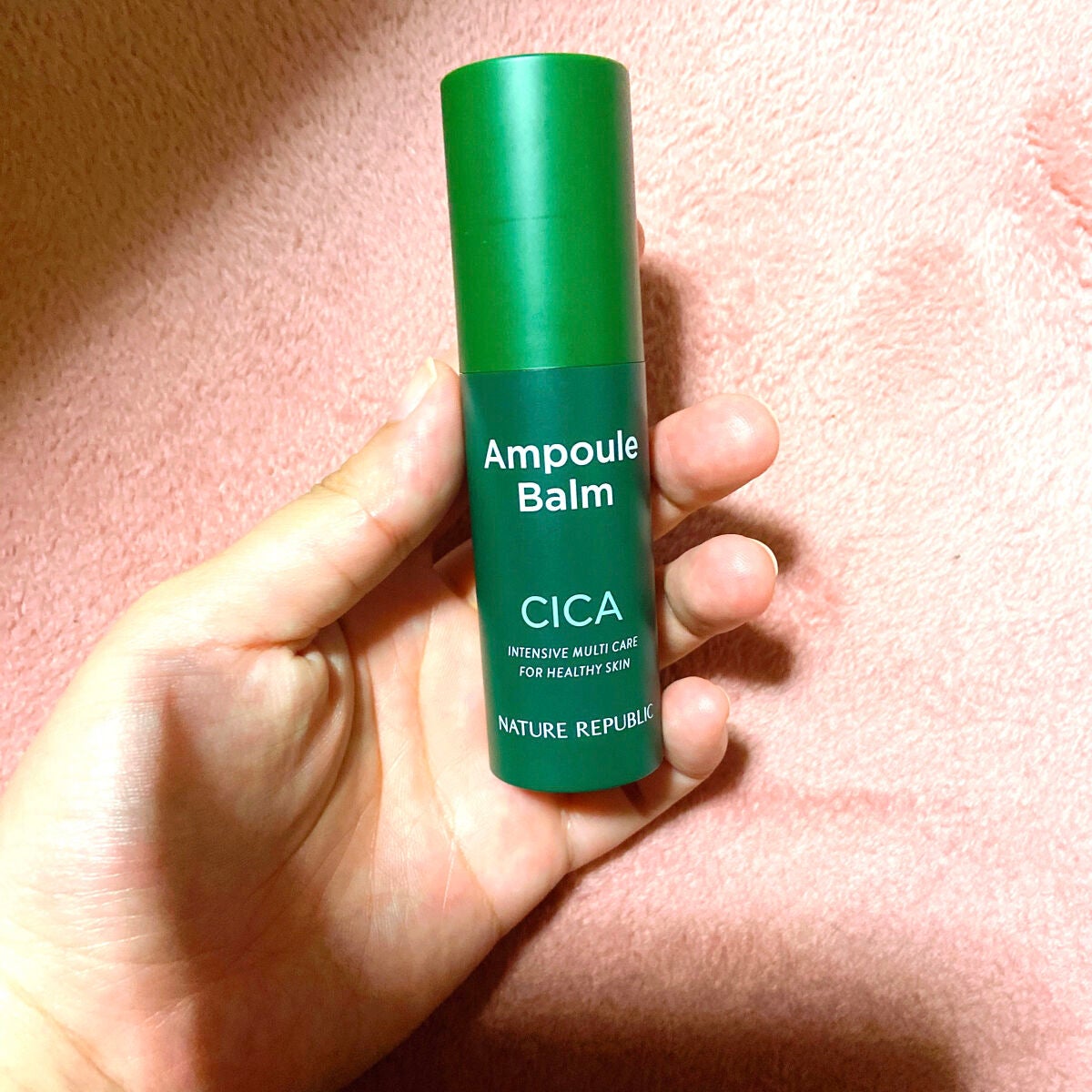 スティック美容液(CICA)/ネイチャーリパブリック/フェイスバームを使ったクチコミ(3枚目)