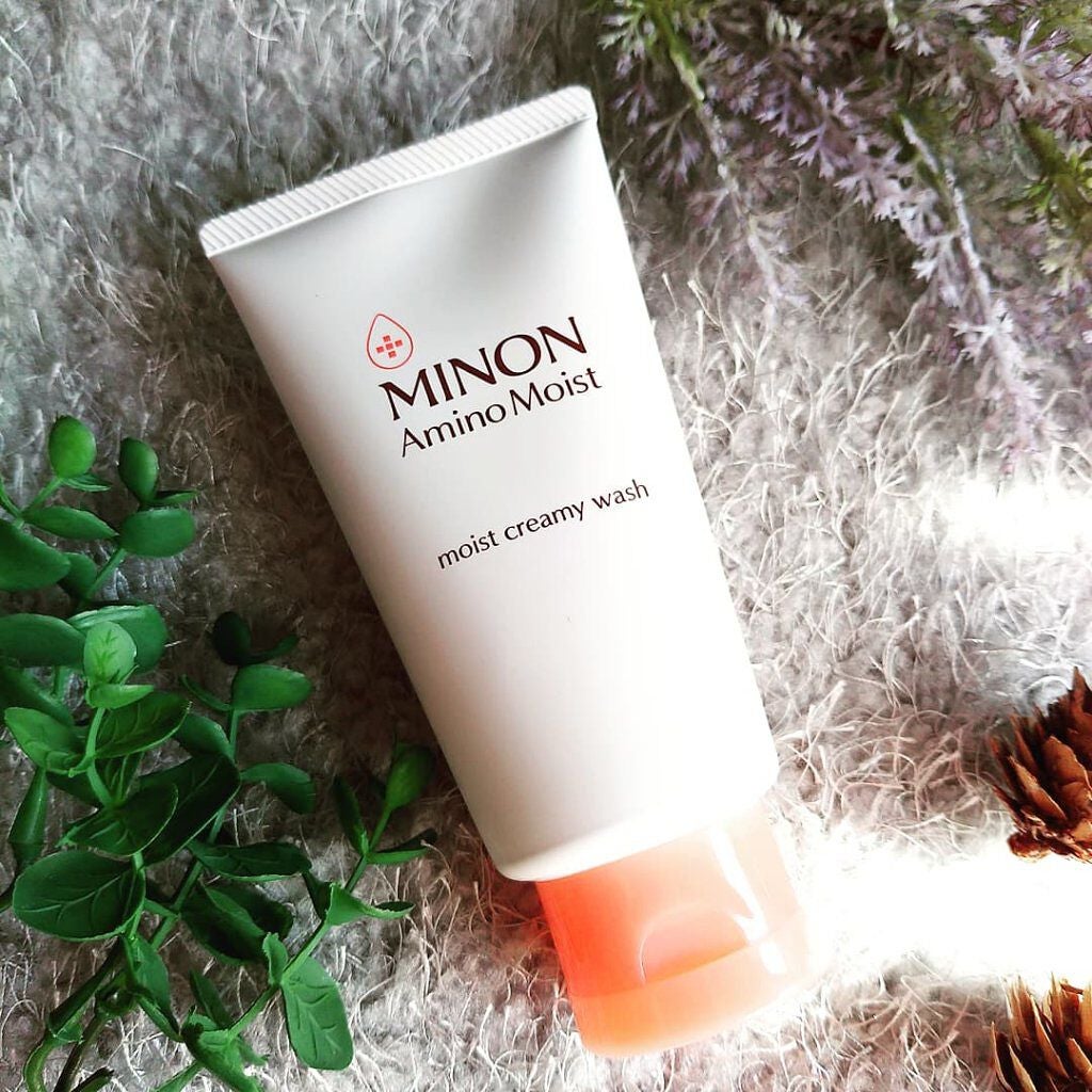 アミノモイスト モイストクリーミィ ウォッシュ/ミノン/洗顔フォームを使ったクチコミ(1枚目)