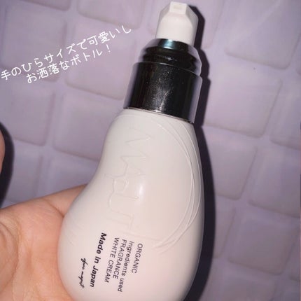 オーガニックフレグランスホワイトクリーム/MAPUTI/デリケートゾーンケアを使ったクチコミ(2枚目)