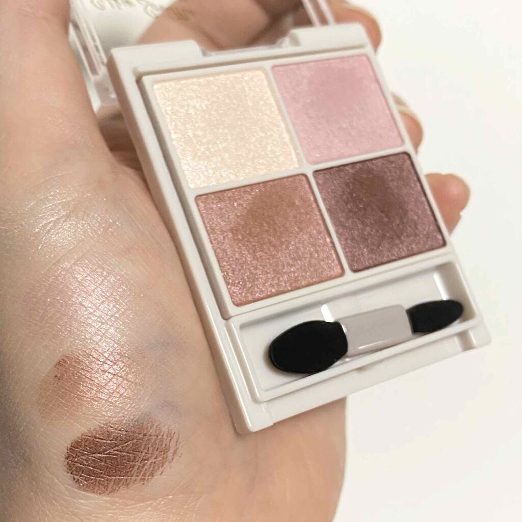 シルキースフレアイズ/キャンメイク/アイシャドウパレットを使ったクチコミ（3枚目）