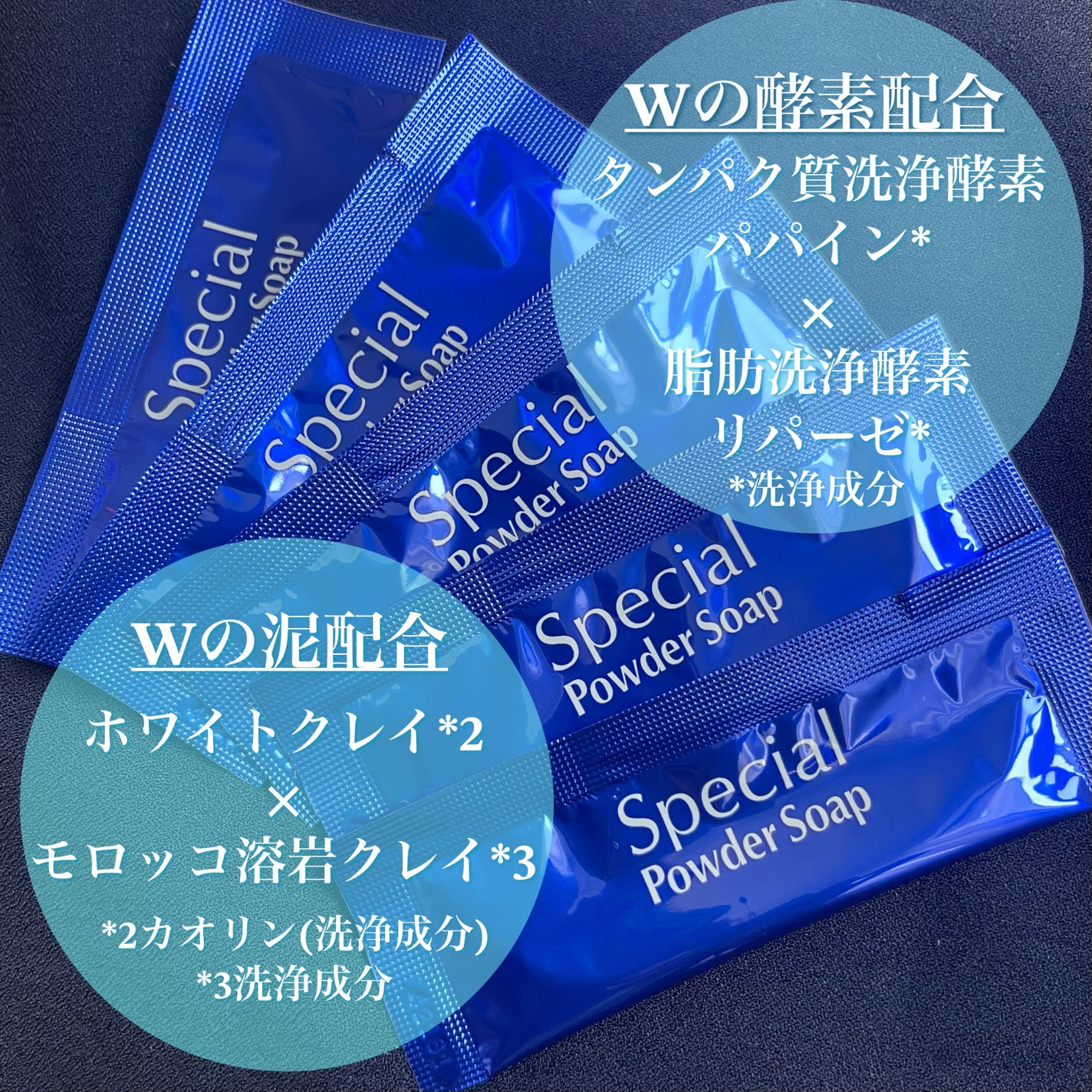 スペシャルパウダーソープCure/Cure/洗顔パウダーを使ったクチコミ(2枚目)