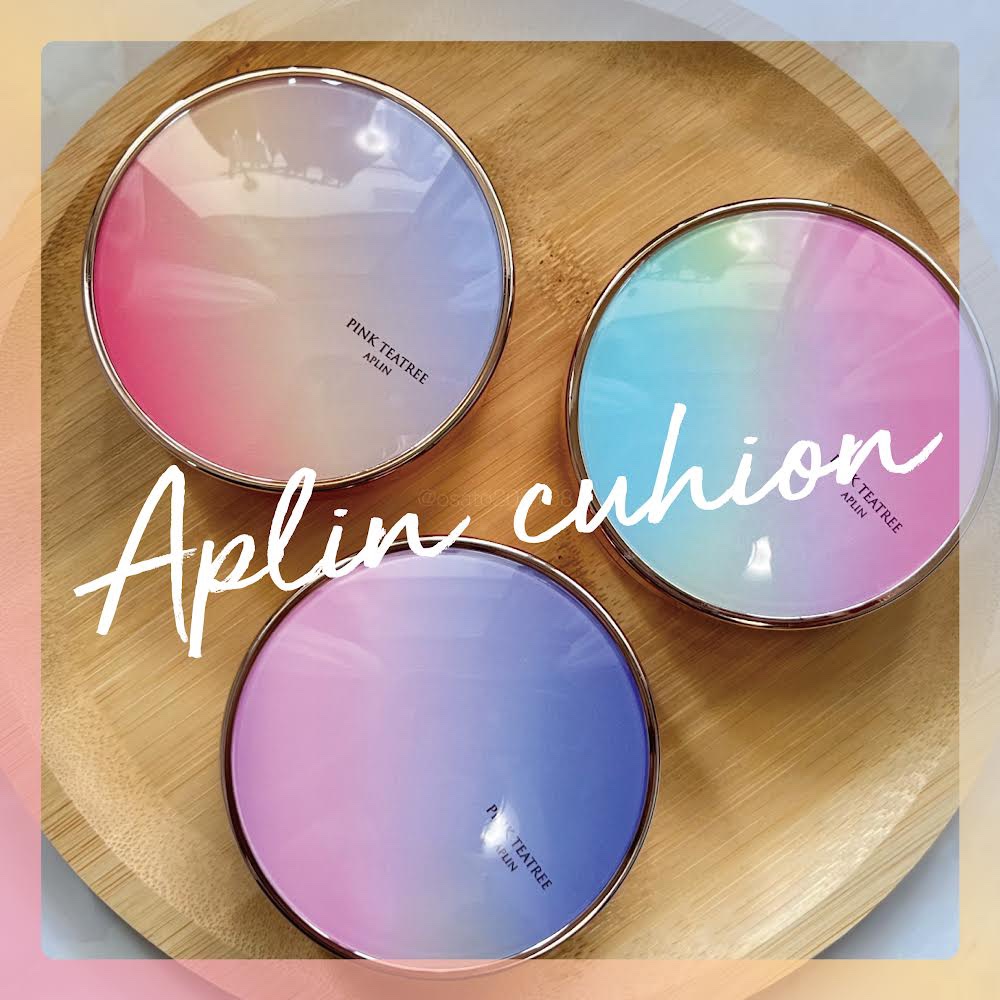 ピンクティーツリーカバーアップグロウクッション/APLIN/クッションファンデーションを使ったクチコミ（1枚目）