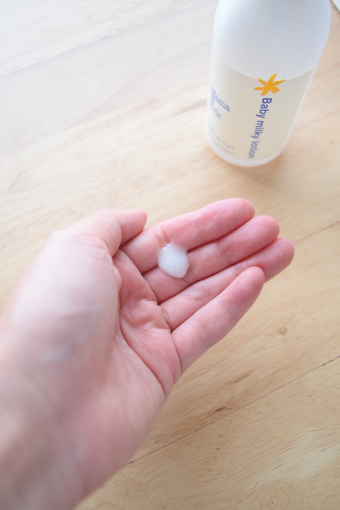 ママ&キッズ ベビーミルキーローション 150ml/ナチュラルサイエンス/ボディローションを使ったクチコミ（2枚目）