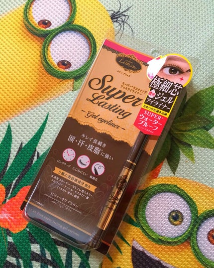 ルアン プリュス スーパーラスティング ジェルアイライナーWPのクチコミ「🧡ルアン プリュス
スーパーラスティングジェルアイライナー
02 ダー.....」(1枚目)