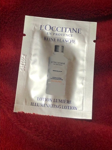 レーヌブランシュ イルミネイティングフェイスウォーター/L'OCCITANE/化粧水を使ったクチコミ（1枚目）