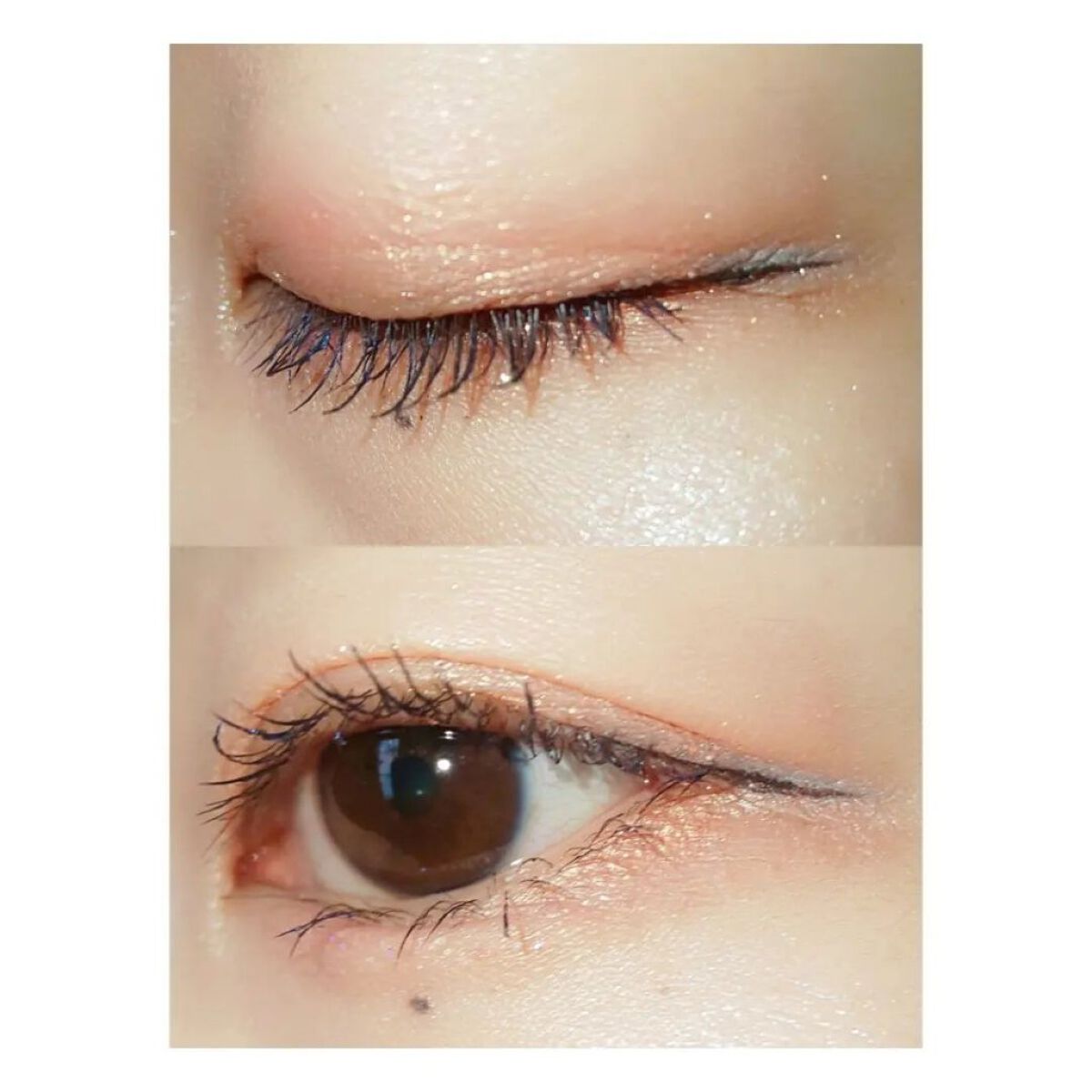 パウダー&ライナー 07 ピーチラムネ/sopo/スティックアイシャドウを使ったクチコミ（3枚目）