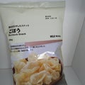無印良品素材を生かしたスナックごぼう