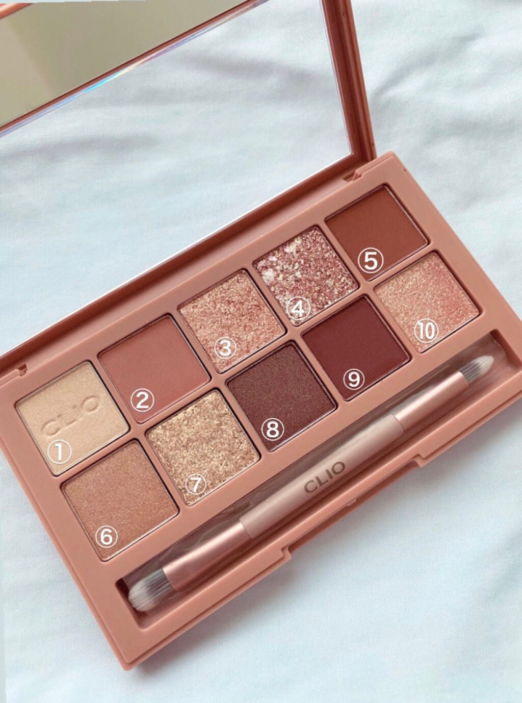 プロ アイ パレット/CLIO/アイシャドウパレットを使ったクチコミ(2枚目)