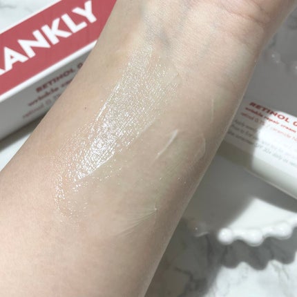 レチノール0.1%クリーム/Frankly/フェイスクリームを使ったクチコミ(4枚目)