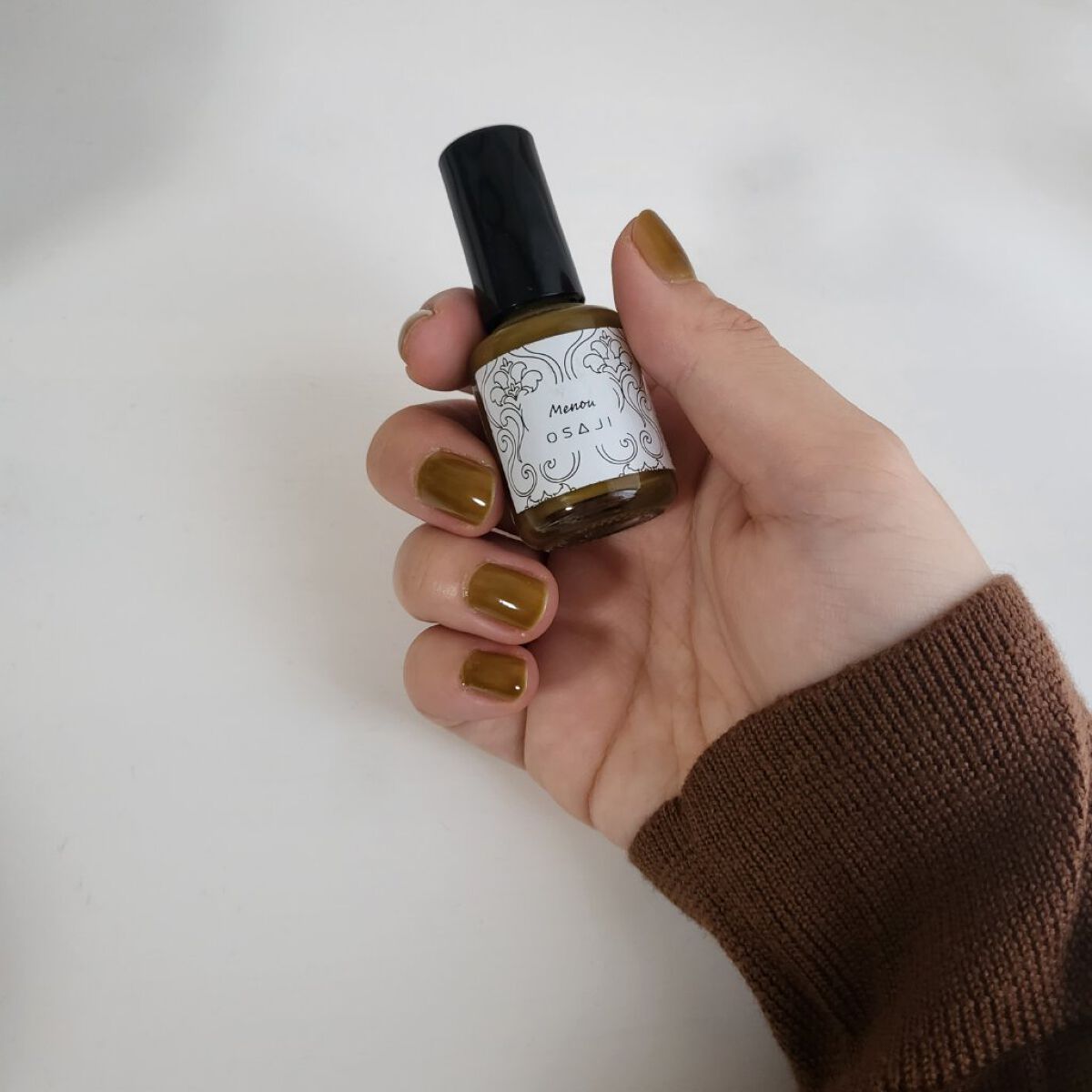 オサジ アップリフト ネイルカラー 27 Menou〈めのう〉/OSAJI/マニキュアを使ったクチコミ（1枚目）