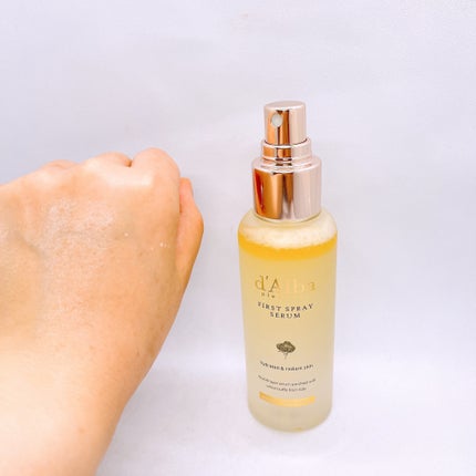ダルバ ホワイトトリュフファーストスプレーセラム/ダルバ/ミスト状化粧水を使ったクチコミ(3枚目)