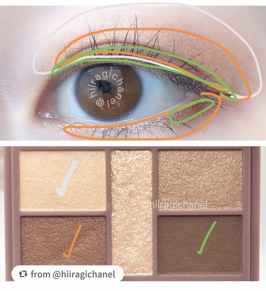 パーフェクトスタイリストアイズ/キャンメイク/アイシャドウパレットを使ったクチコミ(5枚目)