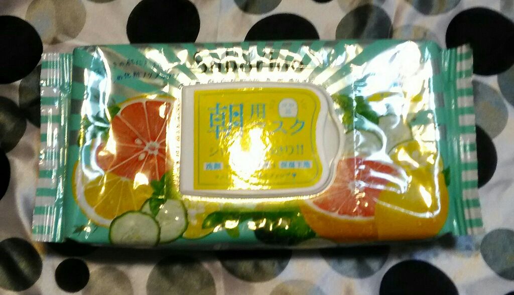 目ざまシート 爽やか果実のすっきりタイプ/サボリーノ/シートマスク・パックを使ったクチコミ(1枚目)