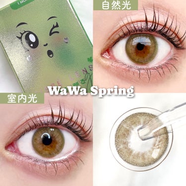WaWa Series/Sisse Lens/カラーコンタクトレンズを使ったクチコミ（3枚目）