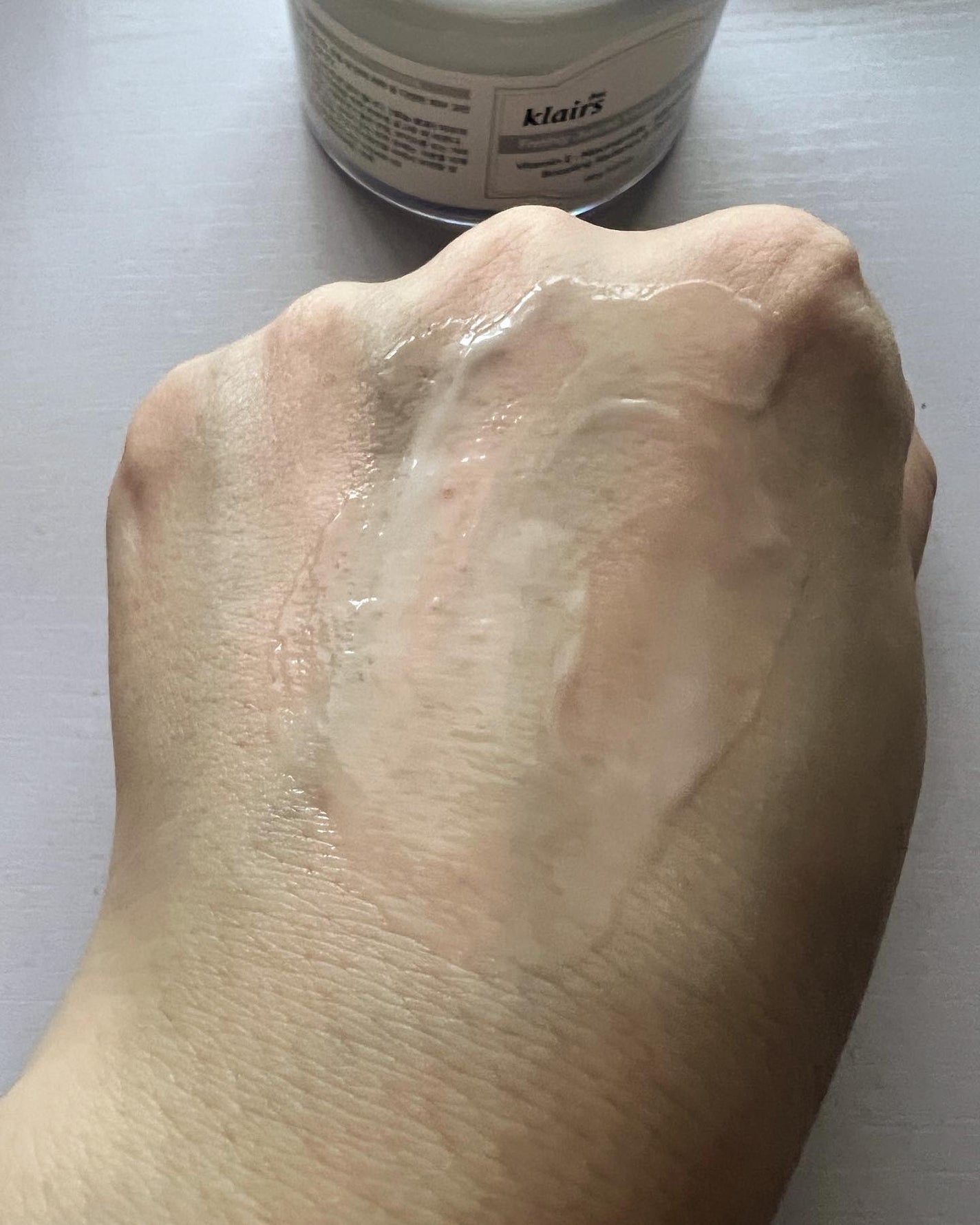 フレッシュリージュースドビタミンEマスク(90g)/Klairs/フェイスクリームを使ったクチコミ(3枚目)