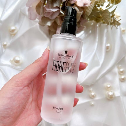 ファイバープレックス ボンドオイル/シュワルツコフ プロフェッショナル/ヘアオイルを使ったクチコミ(3枚目)