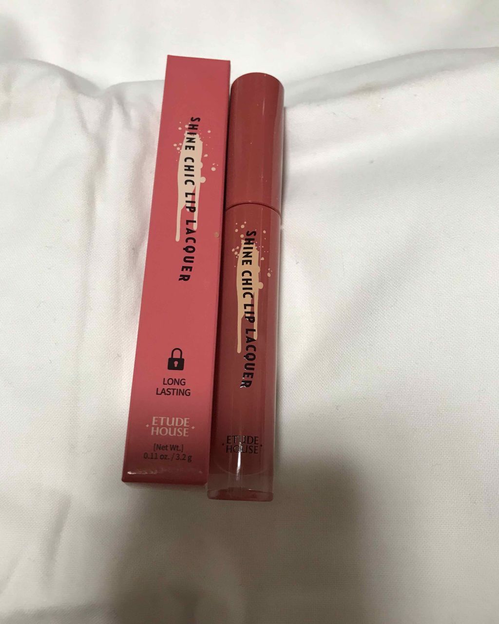 シャインシックリップラッカー/ETUDE/リップグロスを使ったクチコミ（1枚目）