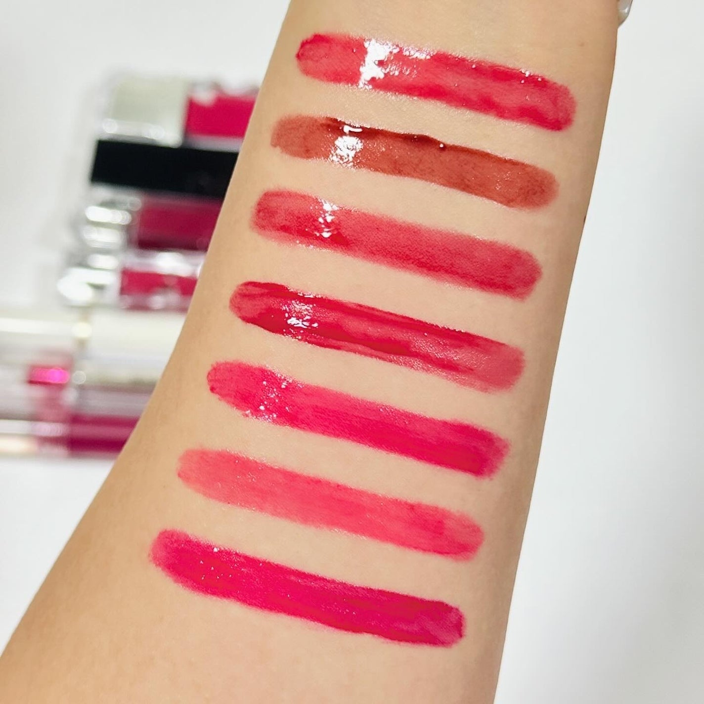 ムードインハンサーウォーターリキッドグロウ/hince/口紅を使ったクチコミ(4枚目)