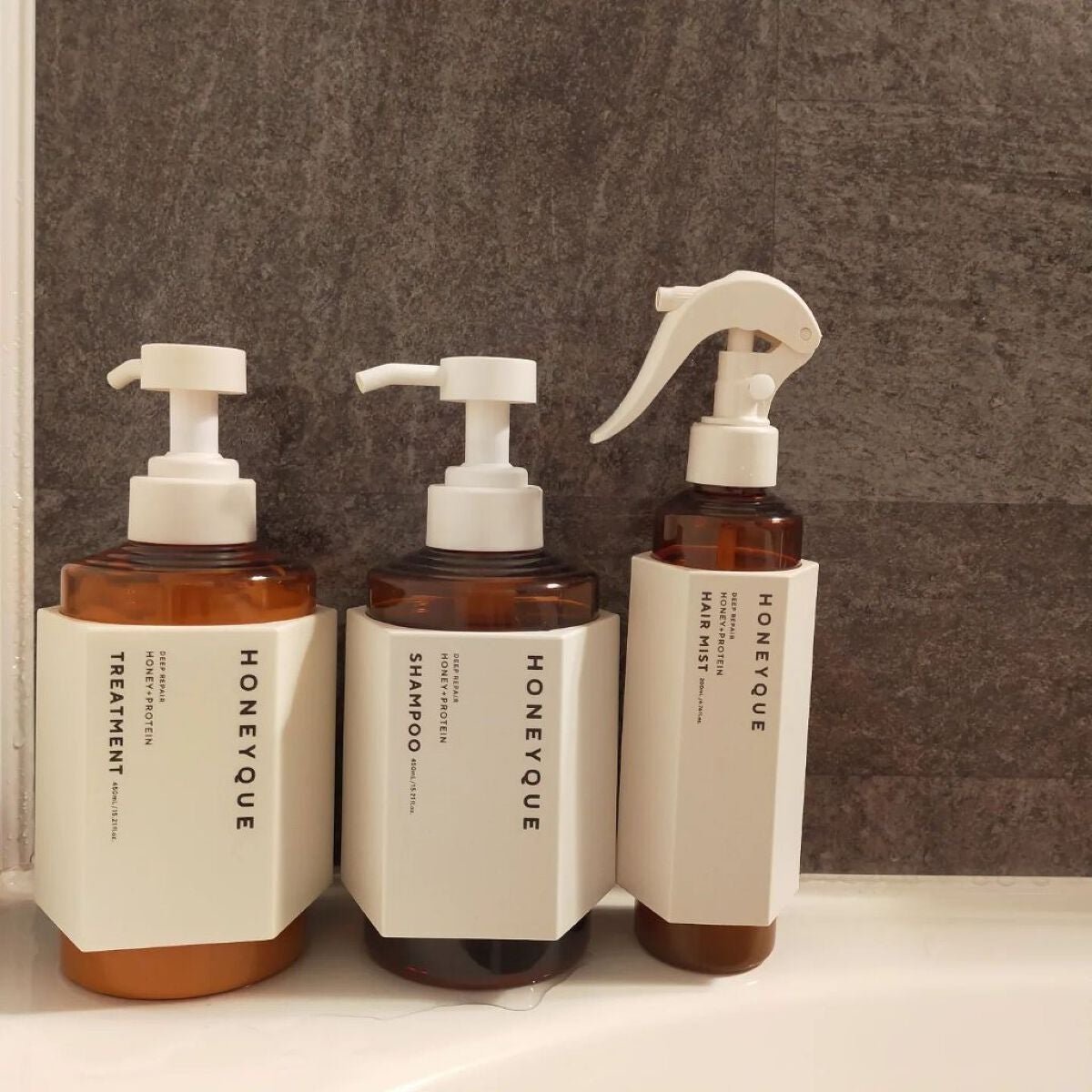 ディープリペア シャンプー モイスト/ヘアトリートメント モイスト/ハニーク/市販シャンプーを使ったクチコミ(1枚目)