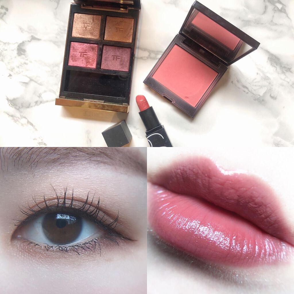 あゆみ on LIPS 「・\#todaysmake/・アイシャドウ☑@TOMFOR#ハ..」(1枚目)