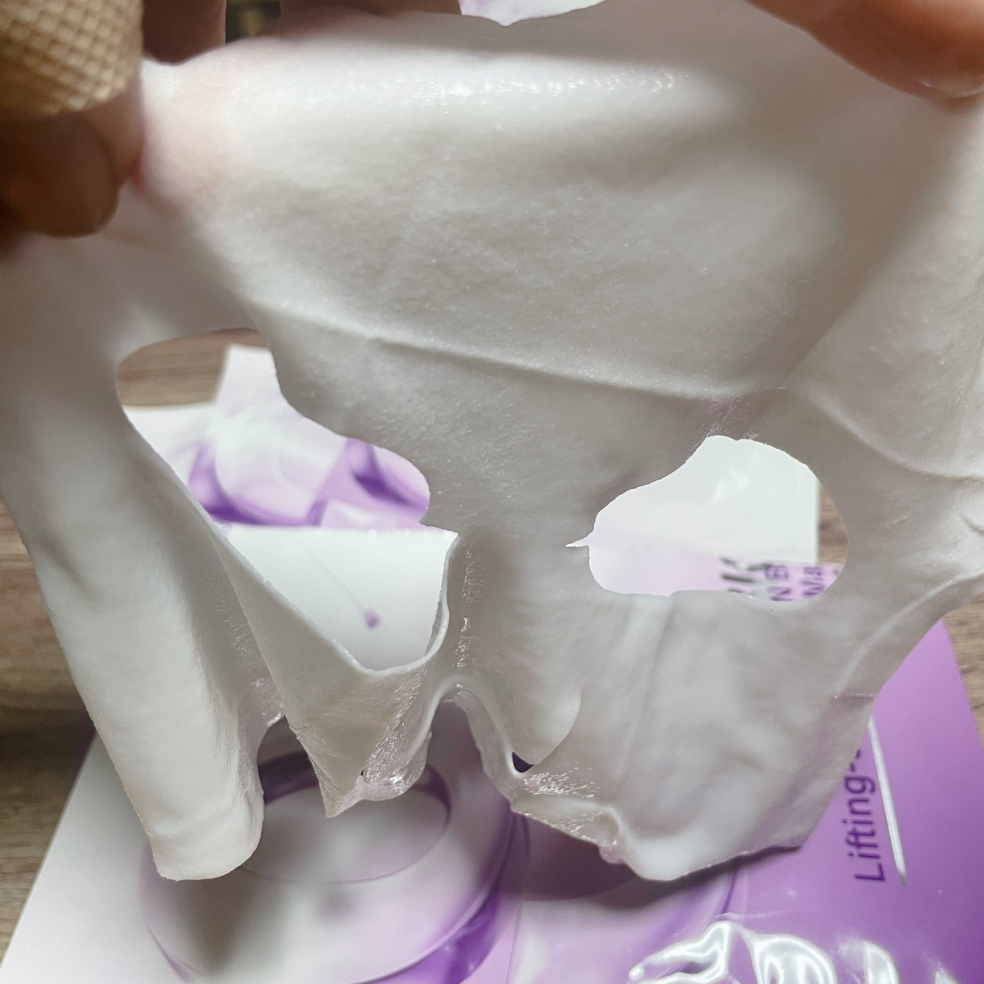 9番 NMNバイオリフトラッピングマスク/numbuzin/シートマスク・パックを使ったクチコミ(2枚目)