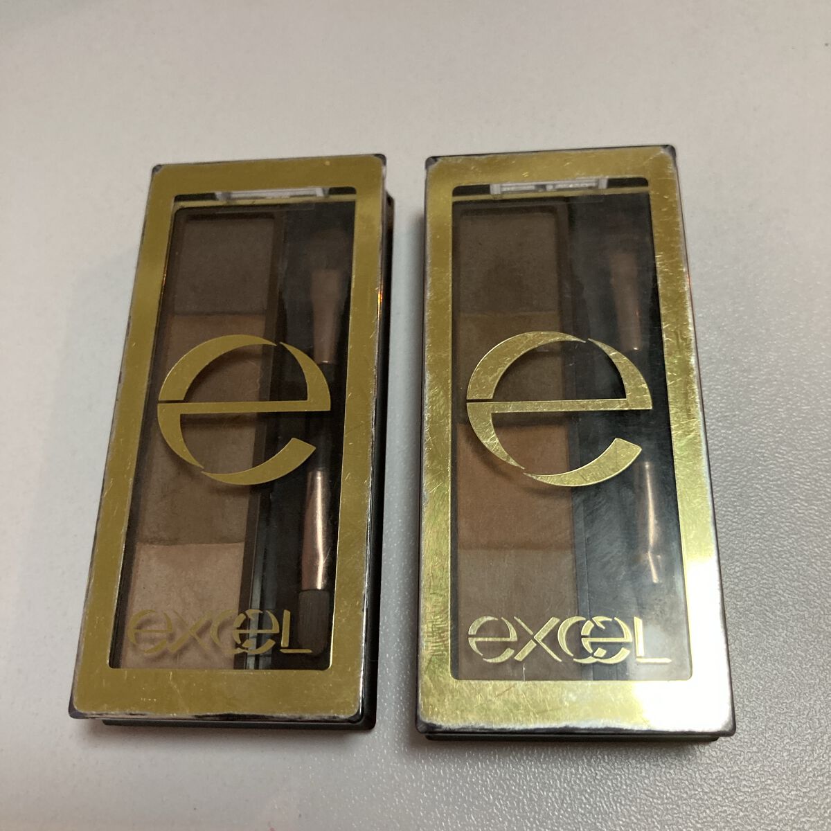 スタイリング パウダーアイブロウ/excel/パウダーアイブロウを使ったクチコミ(1枚目)