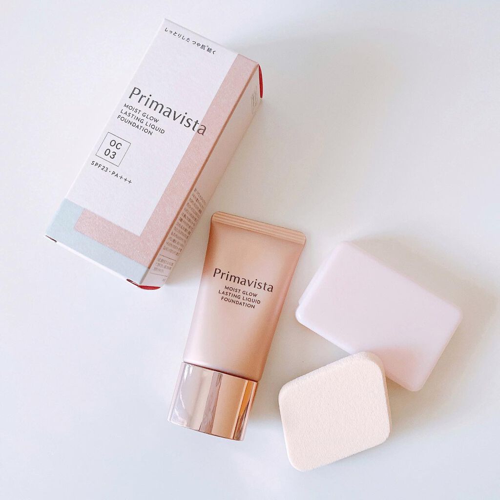 モイストグロウ ラスティング リキッド/プリマヴィスタ/リキッドファンデーションを使ったクチコミ(1枚目)