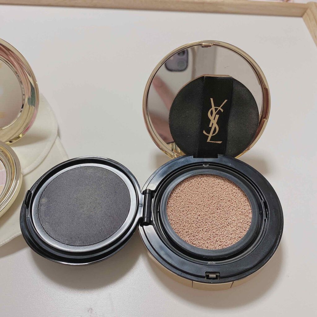 アンクル ド ポー ルクッション/YVES SAINT LAURENT BEAUTE/クッションファンデーションを使ったクチコミ（3枚目）