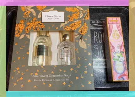 ビタースウィートオスマンサス オードパルファン & リペアヘアオイル/Flora Notis JILL STUART/その他キットセットを使ったクチコミ(1枚目)
