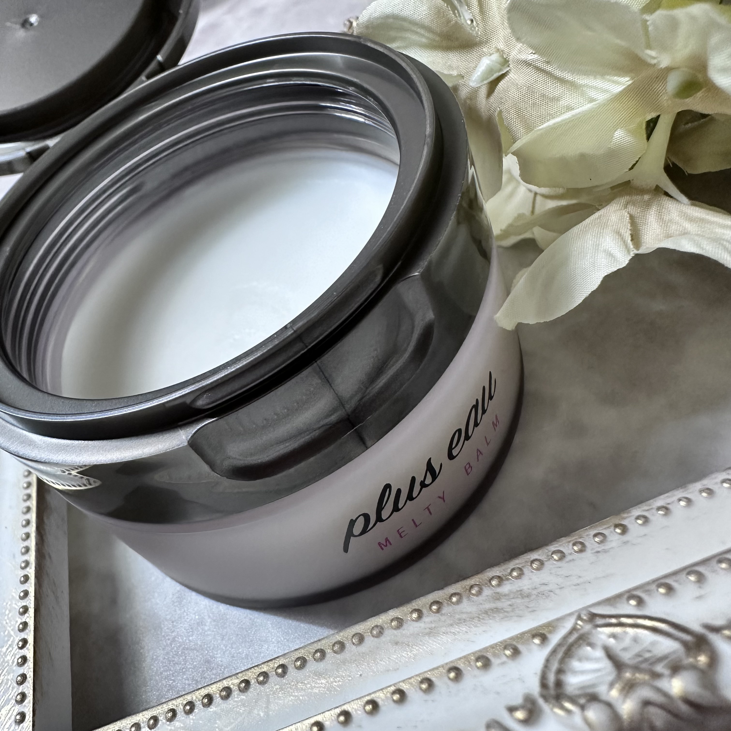 プリュスオー メルティバーム/plus eau/ヘアバームを使ったクチコミ（2枚目）