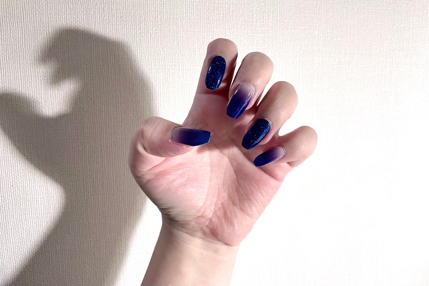 セミキュアジェルネイル(ハンド)/ohora/ネイルシールを使ったクチコミ(3枚目)