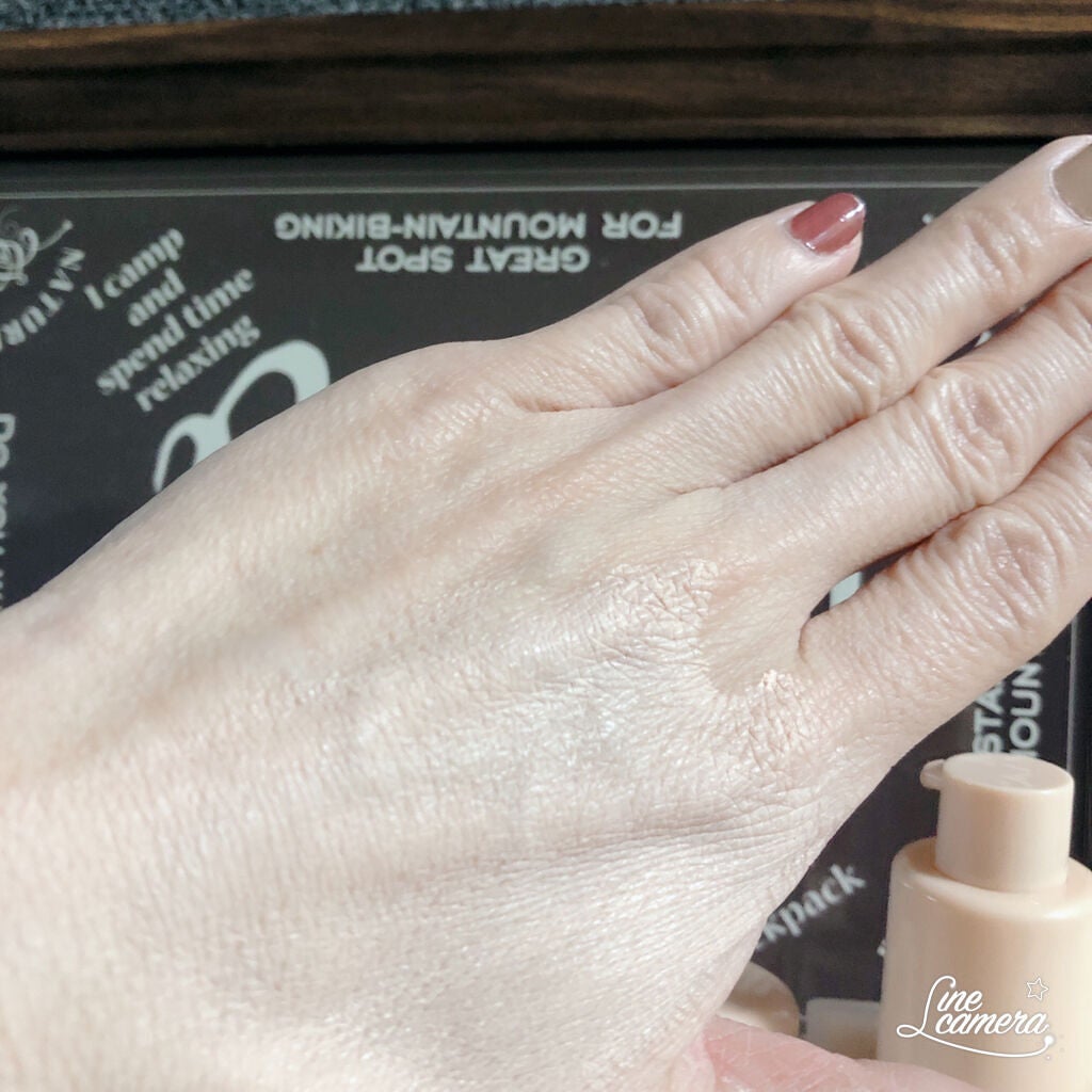 フェザータッチファンデーション/aZTK/リキッドファンデーションを使ったクチコミ(3枚目)