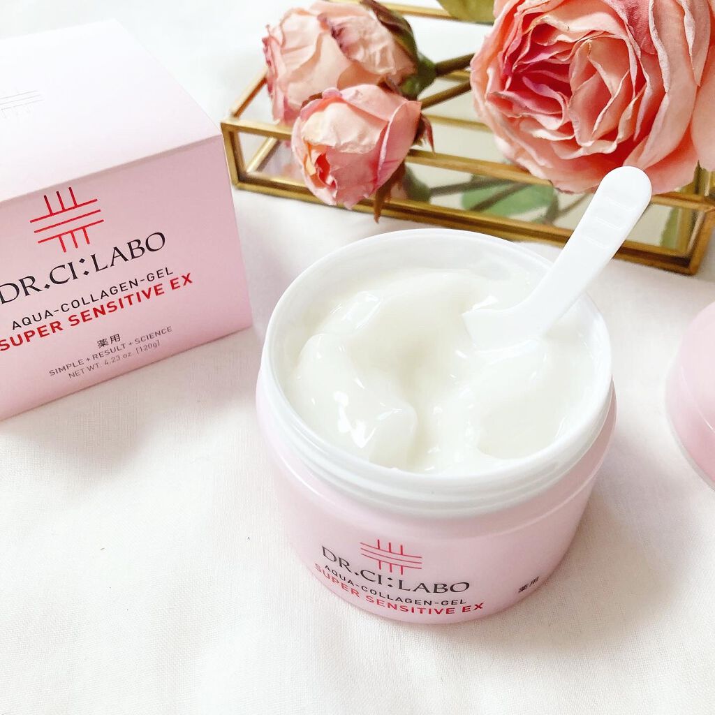 薬用アクアコラーゲンゲル スーパーセンシティブEX/ドクターシーラボⓇ/オールインワン化粧品を使ったクチコミ(3枚目)