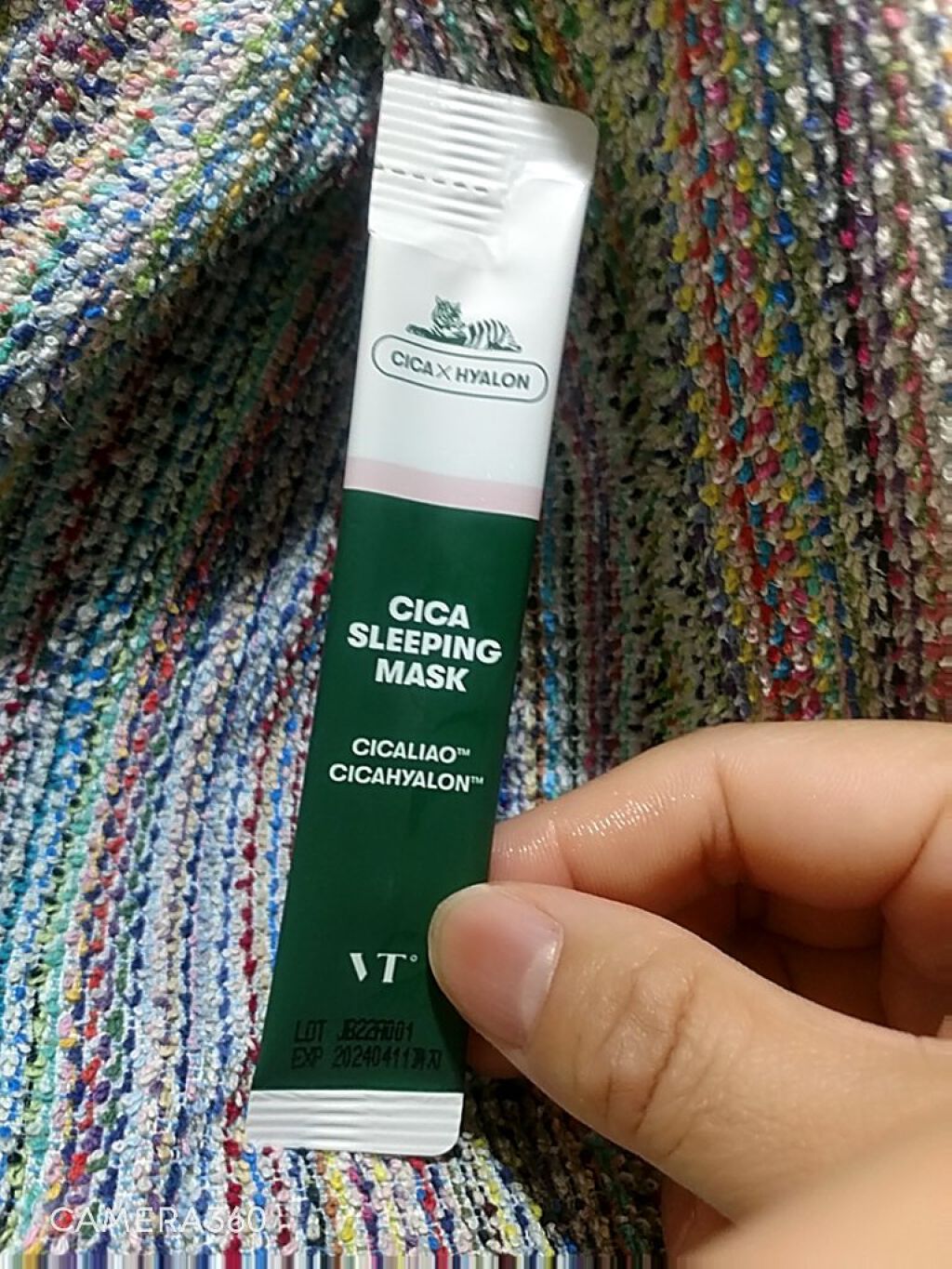 CICA スリーピングマスク/VT/シートマスク・パックを使ったクチコミ（1枚目）