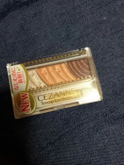 トーンアップアイシャドウ/CEZANNE/アイシャドウパレットを使ったクチコミ(1枚目)