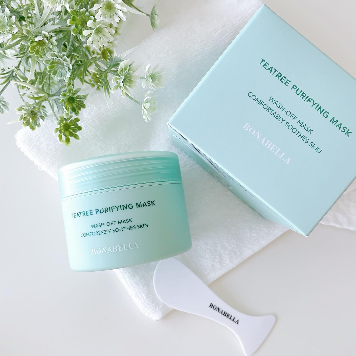 ティーツリーピュリファイングマスク/BONABELLA/洗い流すパック・マスクを使ったクチコミ（1枚目）