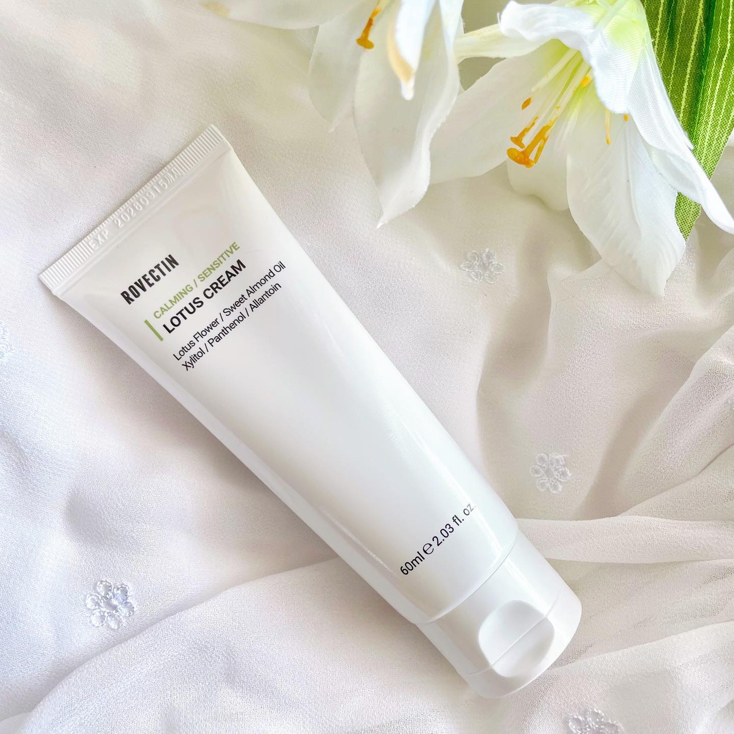 クリーン ロータスウォータークリーム/ロベクチン/フェイスクリームを使ったクチコミ（1枚目）