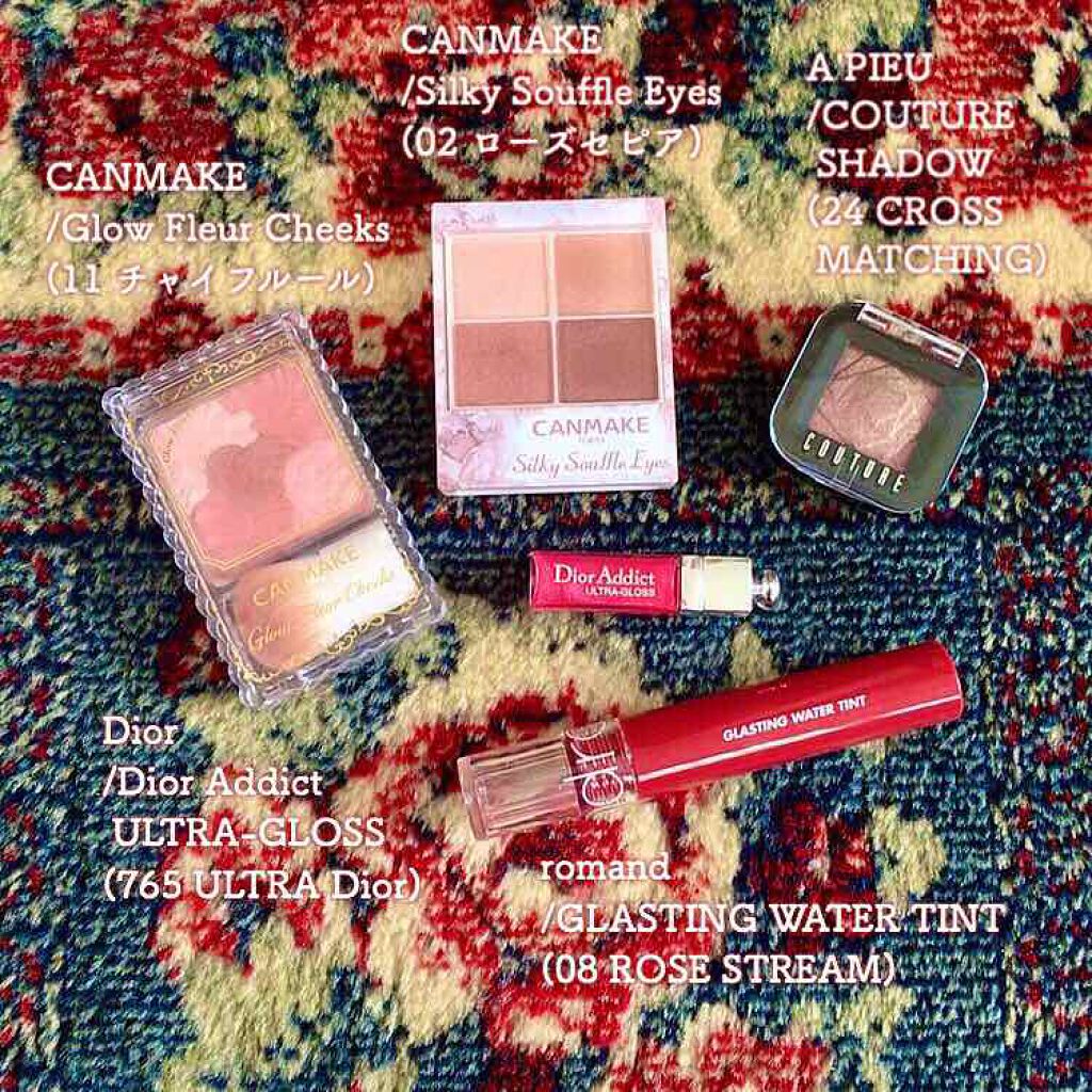 グロウフルールチークス/キャンメイク/パウダーチークを使ったクチコミ（3枚目）