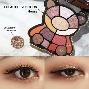 I♥Revolution Toy Factory Eyeshadow Palette/MAKEUP REVOLUTION/アイシャドウパレットを使ったクチコミ（1枚目）