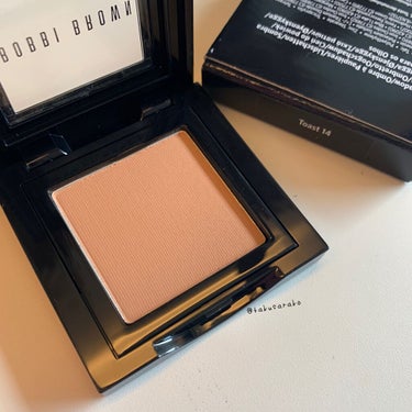 アイシャドウ　 14 トースト/BOBBI BROWN/パウダーアイシャドウを使ったクチコミ（1枚目）