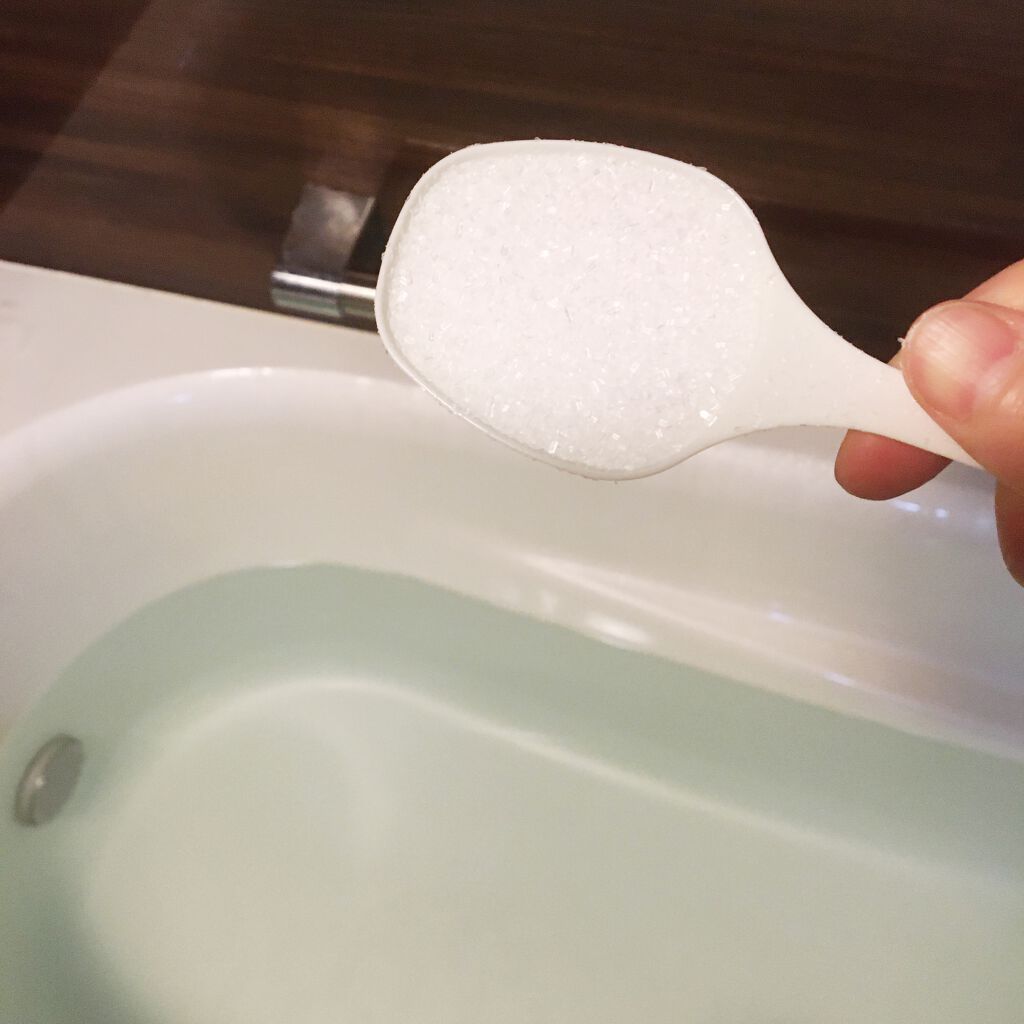 シークリスタルス エプソムソルト オリジナル/sea crystals/無機塩系入浴剤を使ったクチコミ(8枚目)