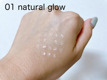 グロウインオイル ルースパウダー  01 natural glow/JILL STUART/ルースパウダーを使ったクチコミ（3枚目）