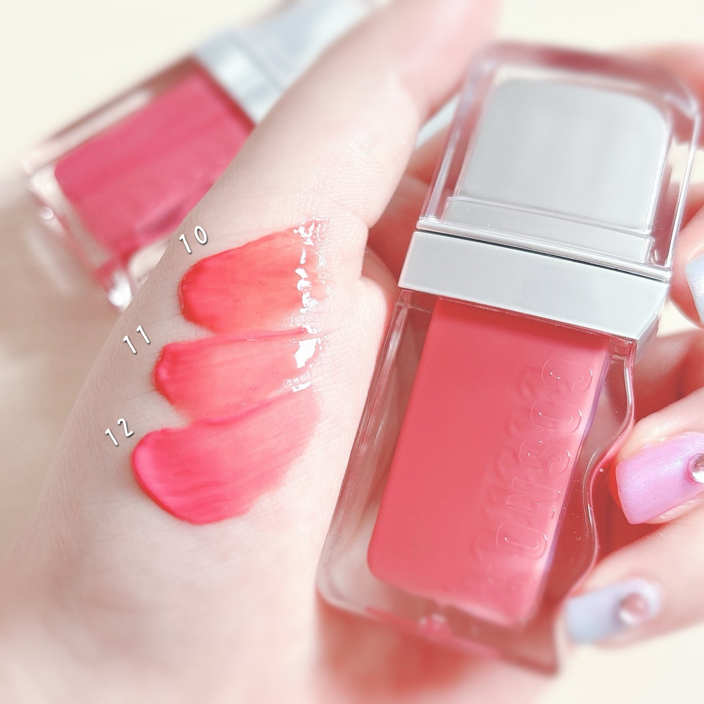 フローウェーブティント/COSNORI/リップティントを使ったクチコミ(3枚目)