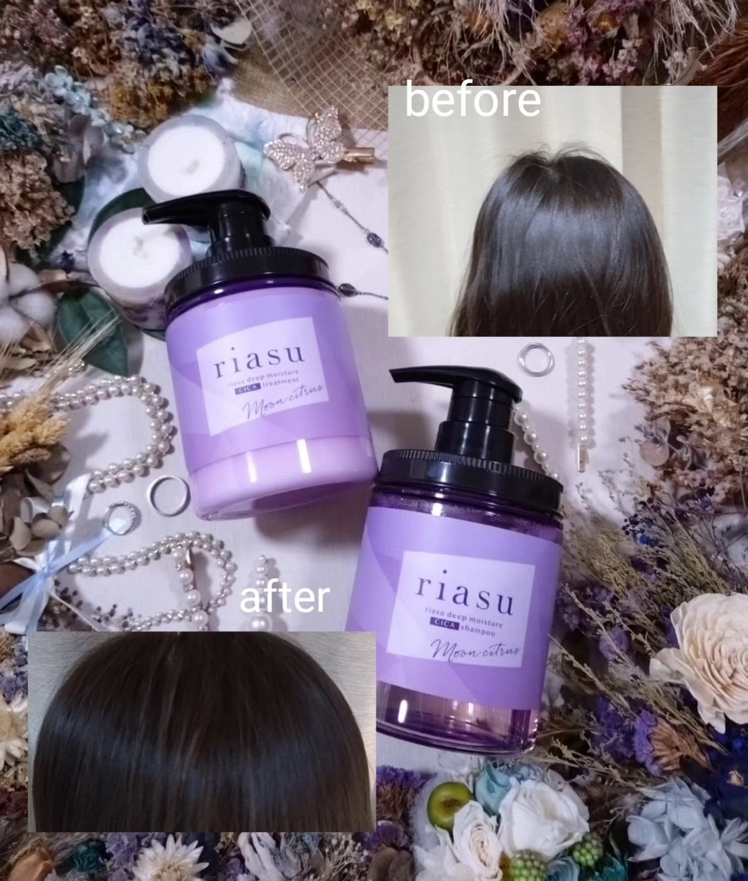 リアス ディープ モイスチャー シカ シャンプー/トリートメント/riasu/市販シャンプーを使ったクチコミ(4枚目)