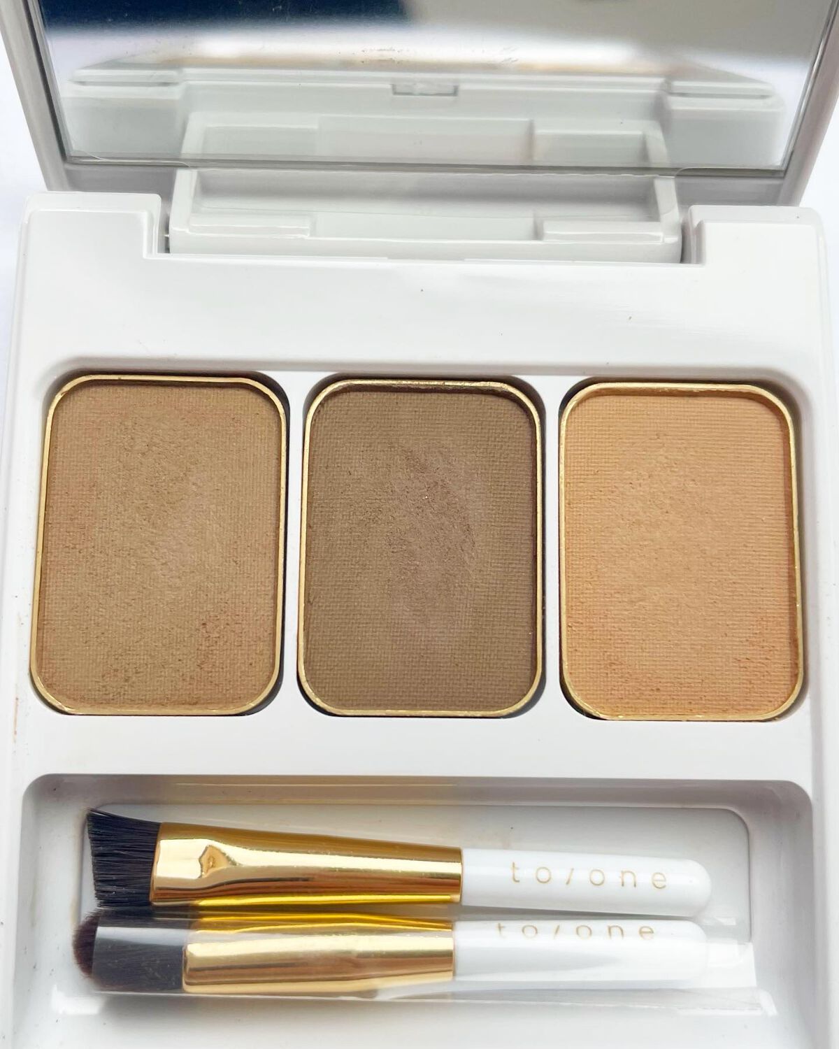 トーン アイブロウパウダー/to/one/パウダーアイブロウを使ったクチコミ(2枚目)