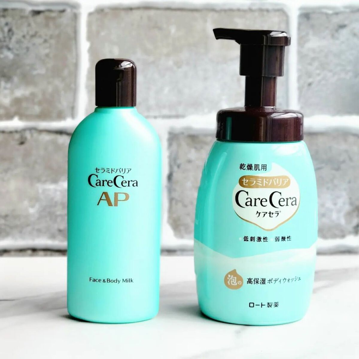 ケアセラ APフェイス＆ボディ乳液/ケアセラ/ボディミルクを使ったクチコミ（1枚目）