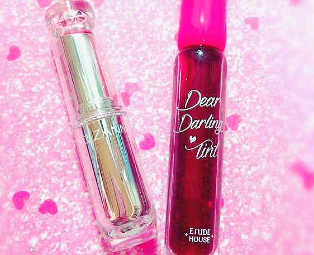 ラスティンググロスリップ/CEZANNE/口紅を使ったクチコミ（1枚目）