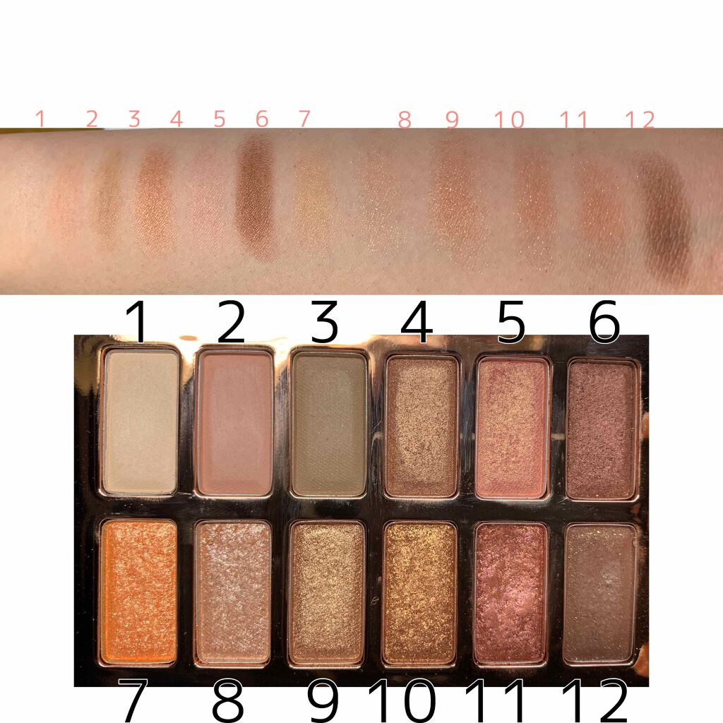 バレンタインボックス/VAVI MELLO/アイシャドウパレットを使ったクチコミ(4枚目)