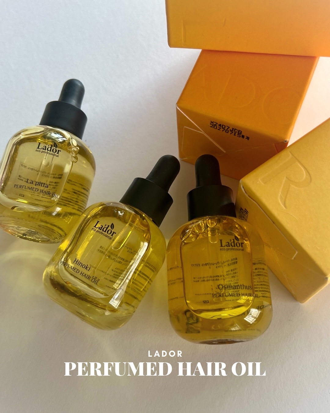 パフュームヘアオイル ラピタ/La'dor/ヘアオイルを使ったクチコミ（2枚目）