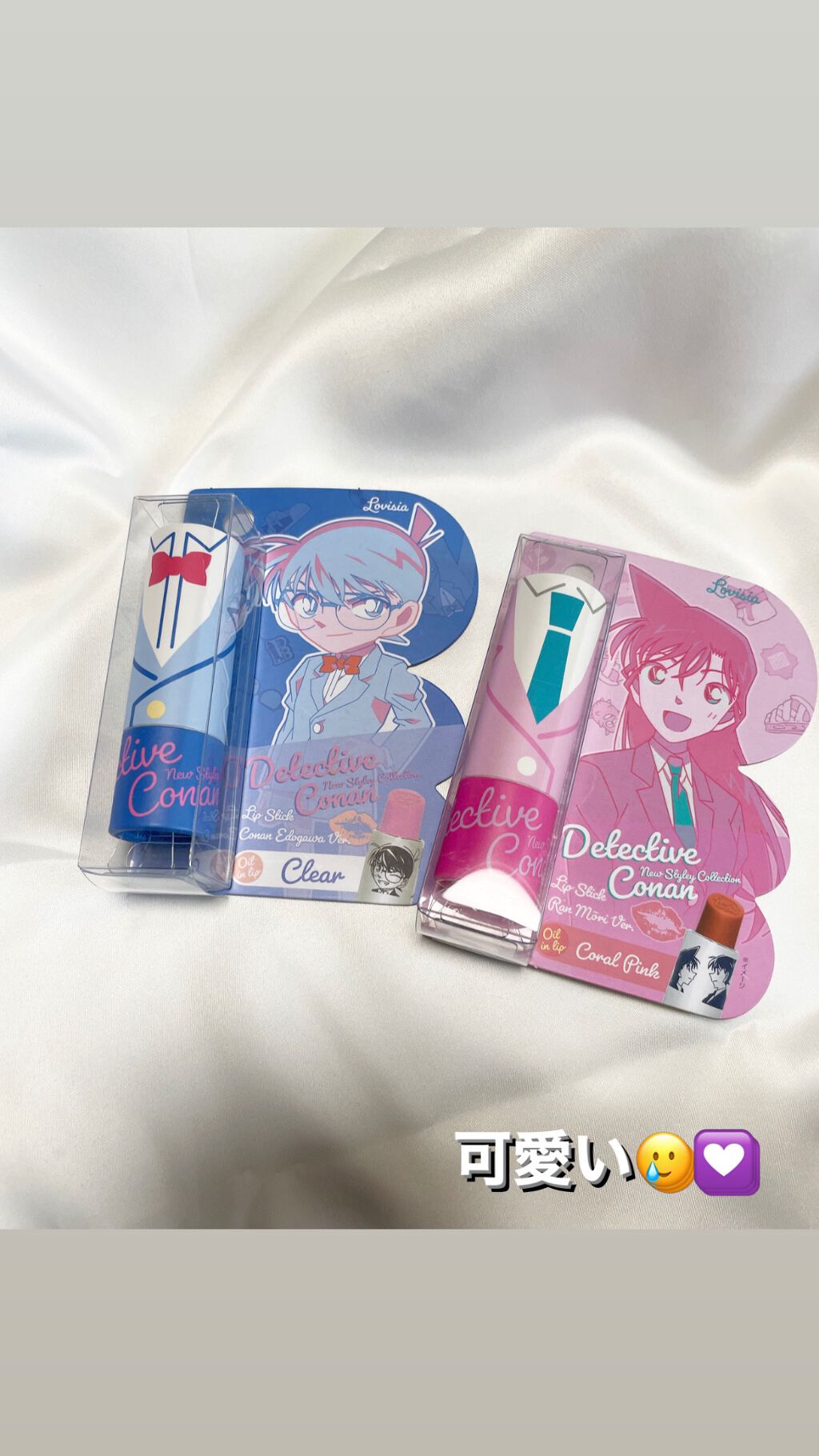 名探偵コナン リップスティック/ラヴィジア/口紅を使ったクチコミ（2枚目）